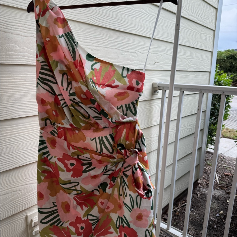 Hello Molly Vibrant Floral Dress